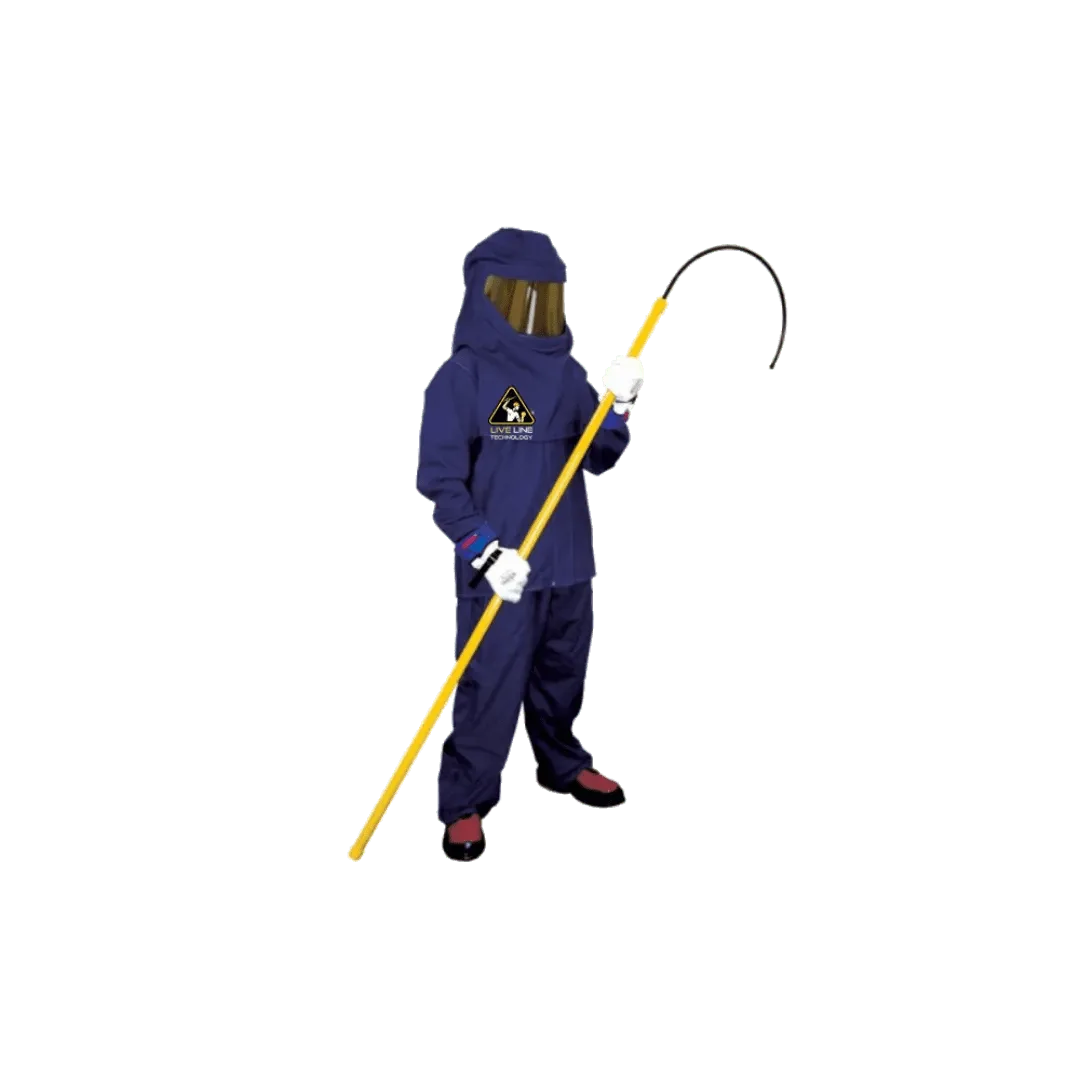 Arc flash suite and hook Arc flash suite and hook