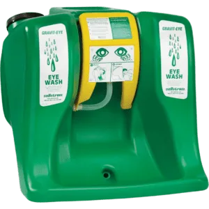 Emergency eye wash station