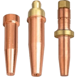Gas cutting tips