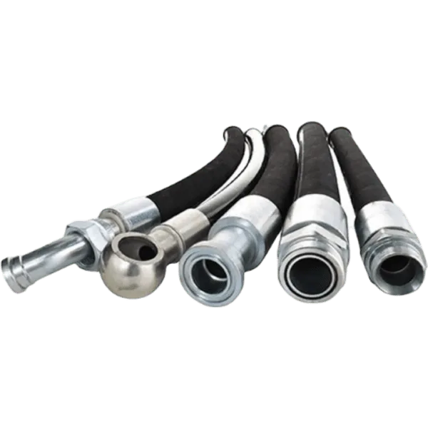 High pressure hoses and connectors