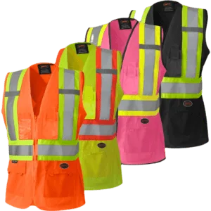 High visibility vests