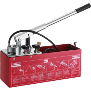 Hydraulic pressure test pump