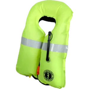 Inflatable life jacket