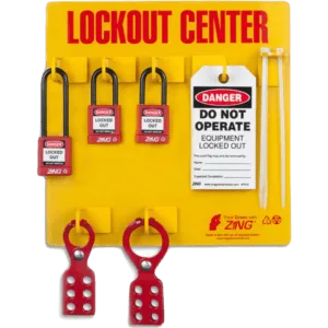 Lockout devices and tags