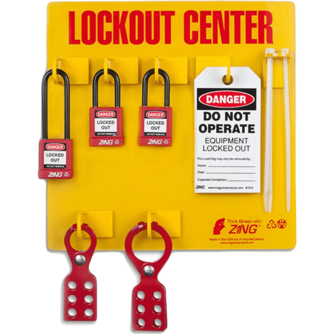 Lockout devices and tags Lockout devices and tags