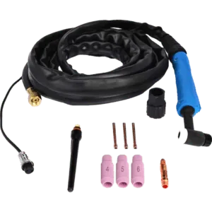TIG welding torch and accessories